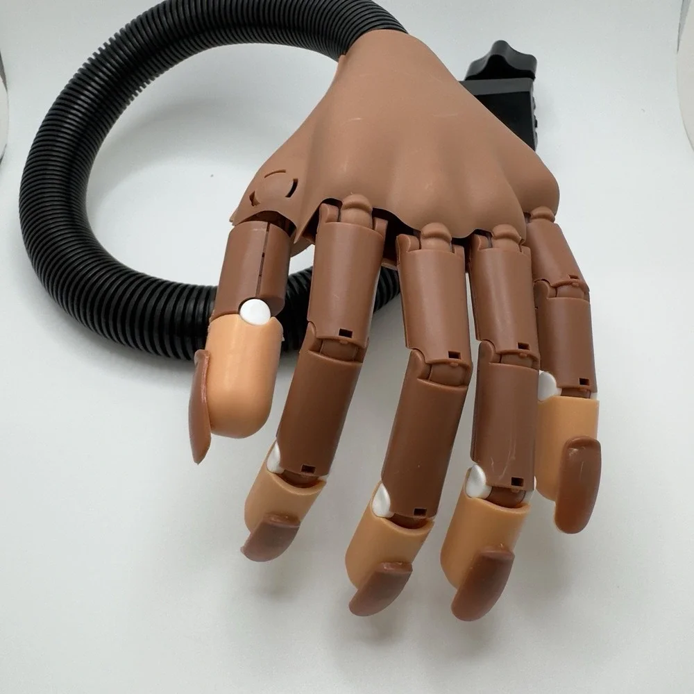 Practice‎ Hand for Acrylic Nails Nail Training Hand Professional Manicure Tool